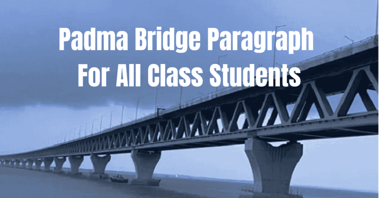 Padma Bridge Paragraph